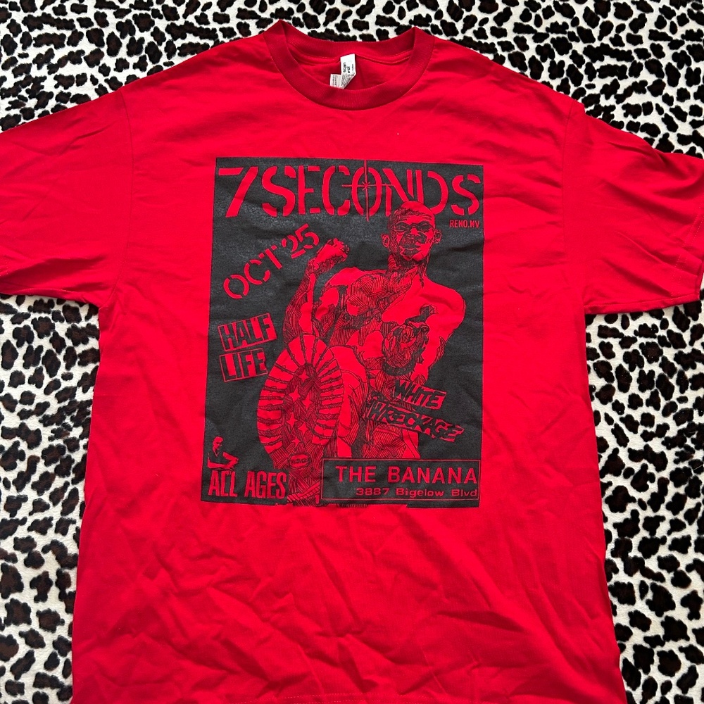 7 Seconds Vintage Flyer T-Shirt.